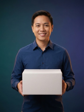 Avatar spokesperson — example of a video ad style made with Woila